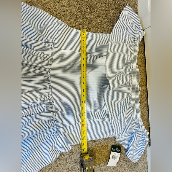 Ralph Lauren Striped Flared Dress Size 16 - Picture 3 of 14